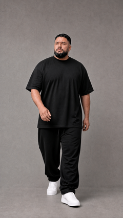POLERA NEGRA TALLA GRANDE