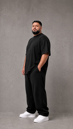 POLERA NEGRA TALLA GRANDE