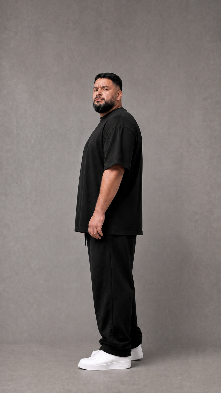 POLERA NEGRA TALLA GRANDE