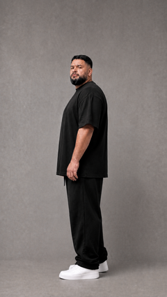 POLERA NEGRA TALLA GRANDE