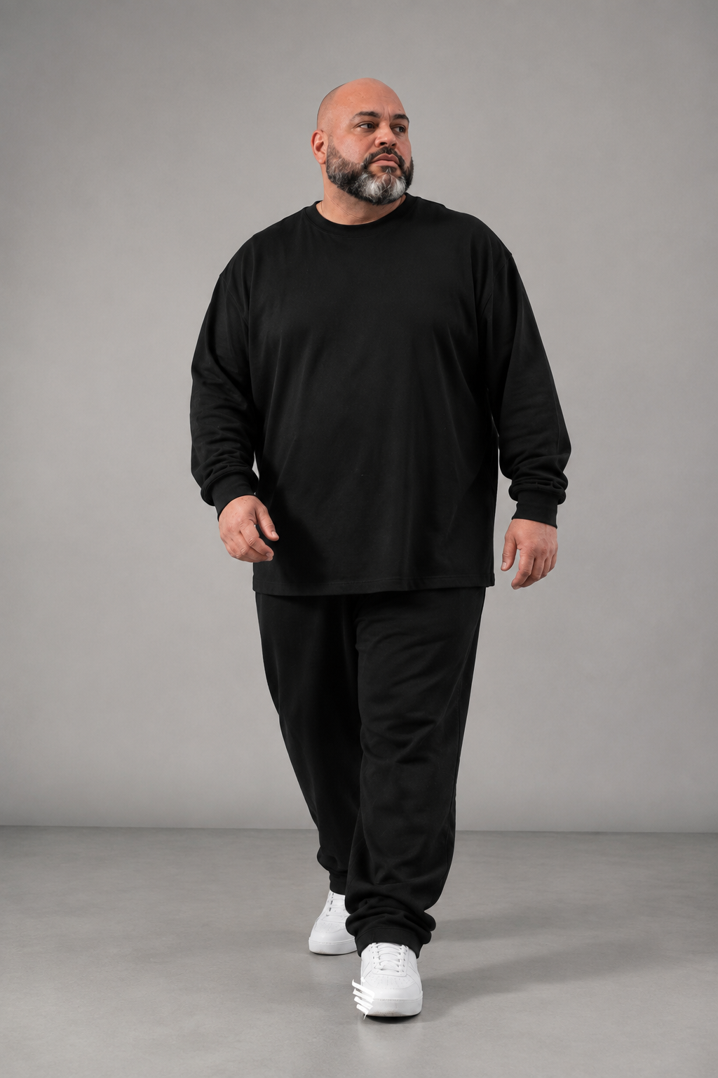 CAMISETA NEGRA TALLA GRANDE