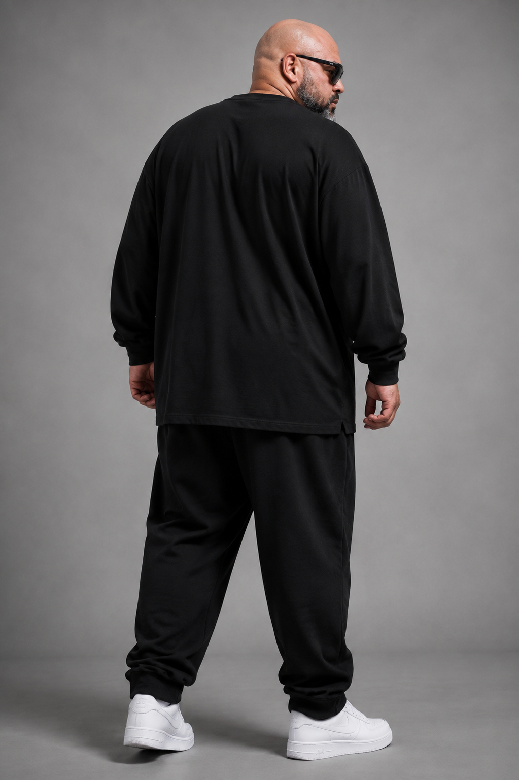 CAMISETA NEGRA TALLA GRANDE