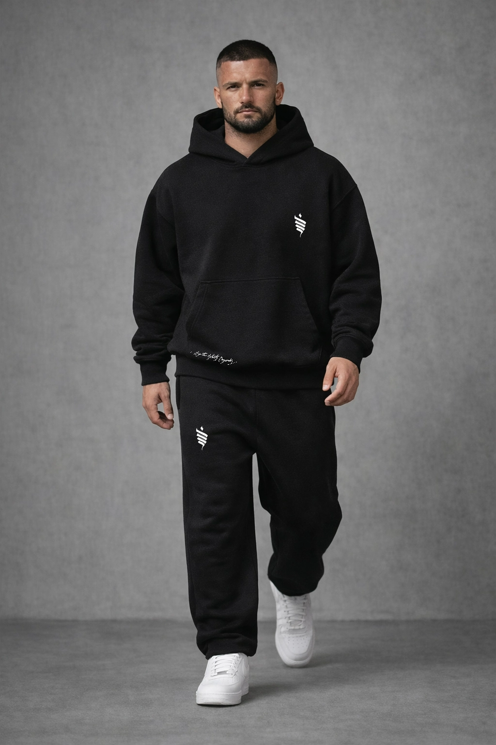 Pantalón de Buzo Heavy Negro