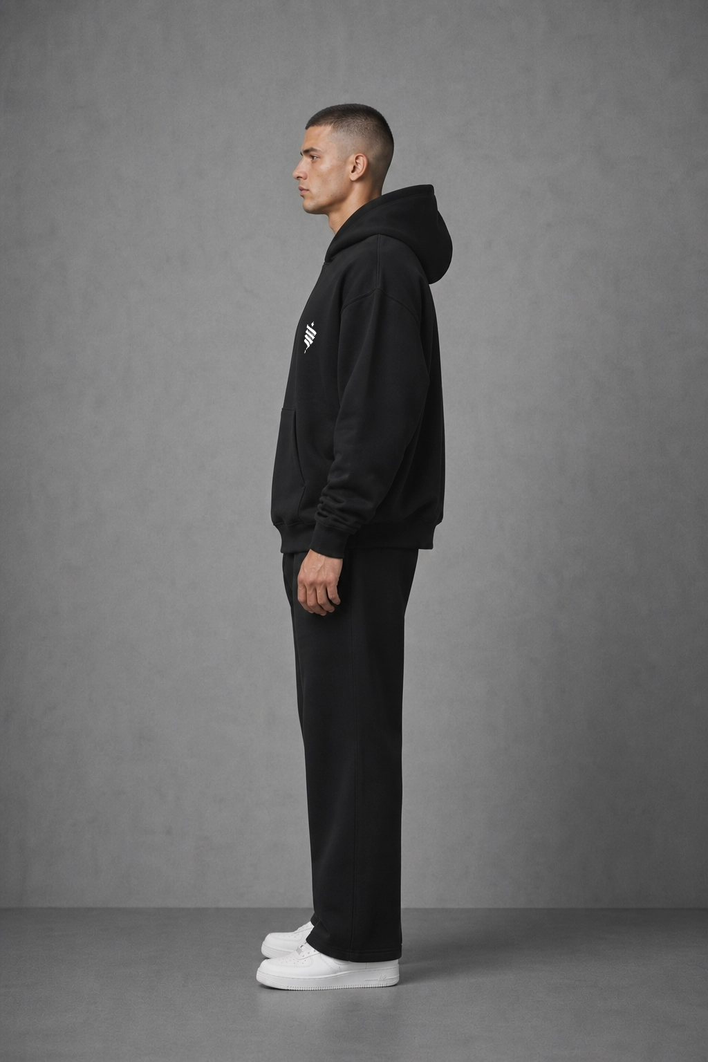 Pantalón de Buzo Heavy Negro