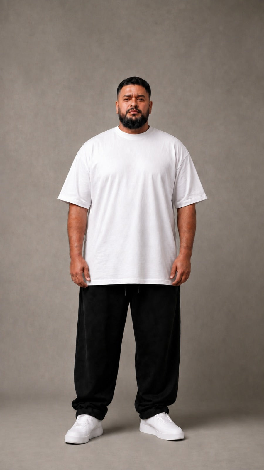 POLERA BLANCA TALLA GRANDE