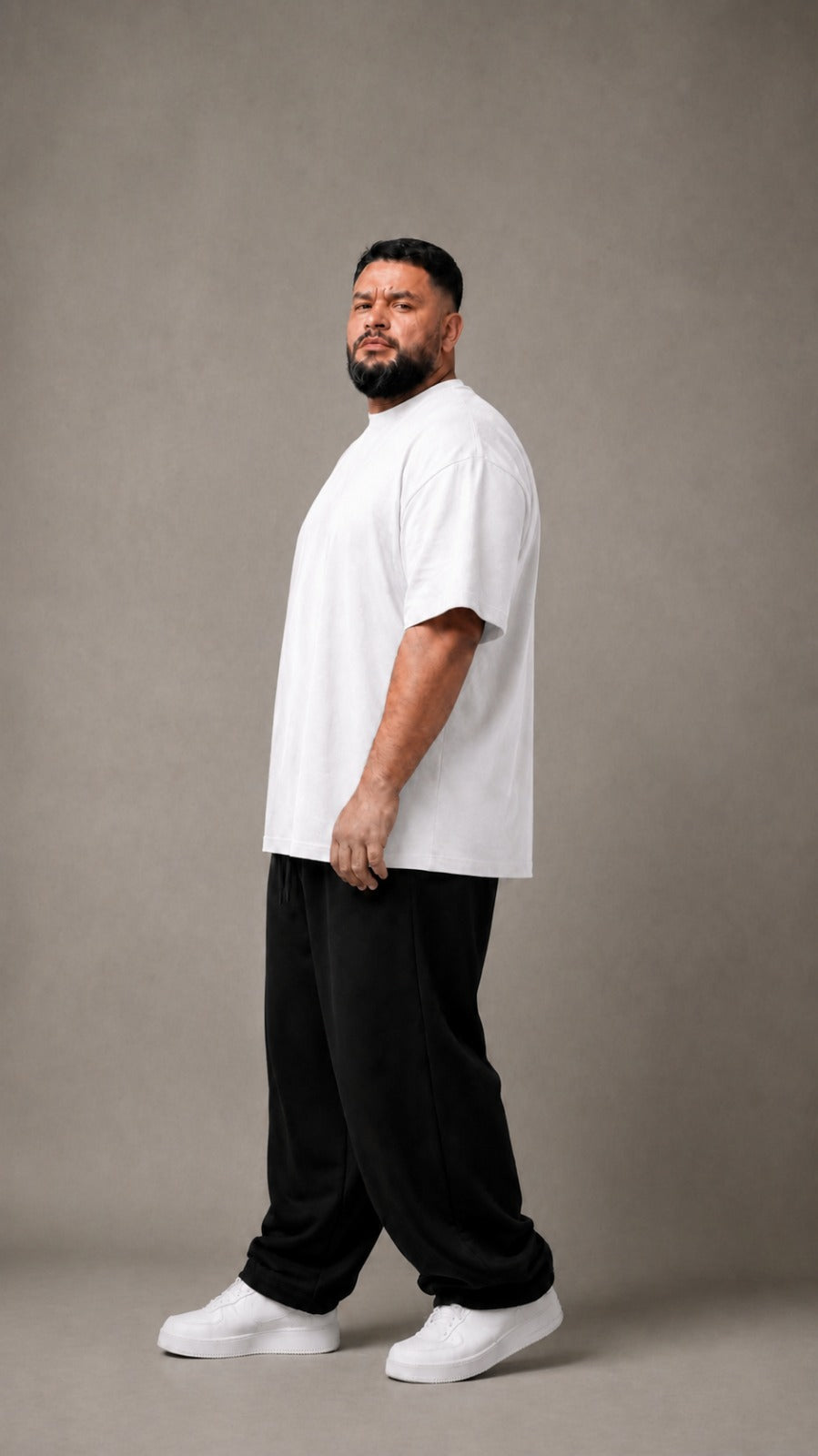 POLERA BLANCA TALLA GRANDE