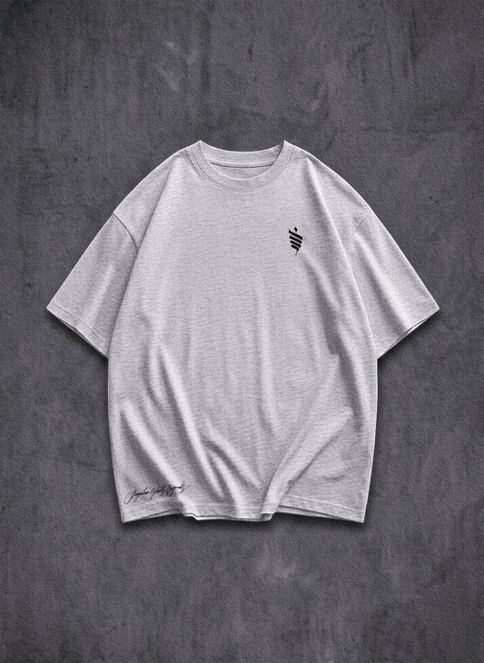 Polera Oversize Unlimit - Gris