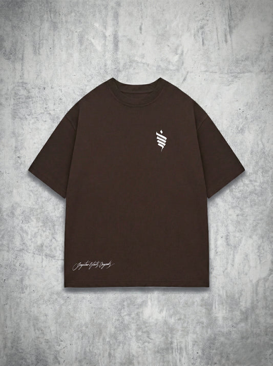 Polera Oversize Unlimit Café - Edición Especial